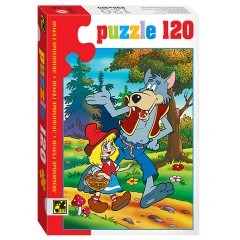 Пазл картонный 120 элементов, "Любимые герои", АССОРТИ, поле 23х16,5 см, STEP PUZZLE - фото 6