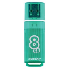 Флеш-память Smartbuy Glossy, 8Gb, USB 2.0, зел, SB8GBGS-G - фото 3