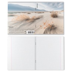 Тетрадь А5, 48 л., скоба, клетка, матовая ламинация, ERICH KRAUSE, "Умиротворение", микс в спайке, 63318 - фото 8