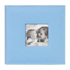 Фотоальбом BRAUBERG "Cute Baby" на 200 фото 10х15 см, под кожу, бумажные страницы, бокс, синий, 391142 Фотоальбом BRAUBERG "Cute Baby" на 200 фото 10х15 см, под кожу, бумажные страницы, бокс, синий, 391142 - фото 2
