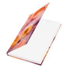 Ежедневник датированный 2026 145х215 мм, А5, STAFF, ламинированная обложка, "Ice flowers", 117319 - фото 3