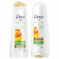 Подарочный набор DOVE "Глубокое питание и восстановление" Шампунь 250 мл + Бальзам 200 мл Подарочный набор DOVE "Глубокое питание и восстановление" Шампунь 250 мл + Бальзам 200 мл - фото 2
