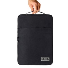Чехол для ноутбука HEIKKI OPTION 13-14'' (ХЕЙКИ), с ручкой и карманом, черный, 35,5х24х2,5 см, 272599 Чехол для ноутбука HEIKKI OPTION 13-14'' (ХЕЙКИ), с ручкой и карманом, черный, 35,5х24х2,5 см, 272599 - фото 7