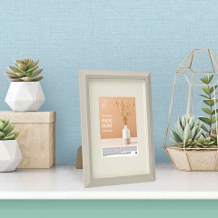 Рамка 21х30 см с паспарту 13х18 см, небьющаяся, аналог IKEA, багет 26 мм, МДФ, BRAUBERG "Zool", серая, 391377 Рамка 21х30 см с паспарту 13х18 см, небьющаяся, аналог IKEA, багет 26 мм, МДФ, BRAUBERG "Zool", серая, 391377 - фото 7
