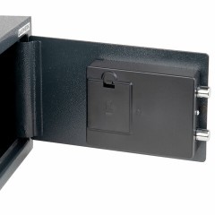Сейф мебельный DASWERK SC-200EL (200х310х200 мм), электронный замок, графит, 291341 - фото 6