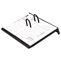 Подставка под календарь STAFF "BASIC", 205х175х37 мм, черный, 238790