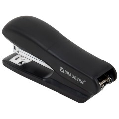 Степлер №24/6, 26/6 BRAUBERG "SX-39", до 25 листов, черный, 228590 - фото 3