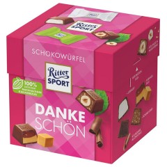 Шоколадные конфеты RITTER SPORT "DANKE SCHON", набор 5 вкусов, 22 конфеты, 176 г - фото 2