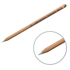 Карандаш-блендер KOH-I-NOOR, 1шт., "Polycolor", белый, 3,8 мм, мягкий, заточенный, 3800000001KS - фото 4