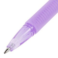 Ручки шариковые с грипом BRAUBERG "ULTRA GT PASTEL", НАБОР 4 ШТУКИ, СИНИЕ, узел 0,7 мм, линия 0,35 мм, 144533 - фото 9