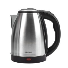 Чайник SONNEN KT-118, 1,8 л, 1500 Вт, закрытый нагревательный элемент, нержавеющая сталь, серебристый, 452926 Чайник SONNEN KT-118, 1,8 л, 1500 Вт, закрытый нагревательный элемент, нержавеющая сталь, серебристый, 452926 - фото 4