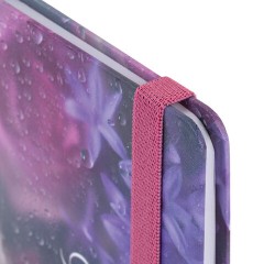 Еженедельник датированный 2026 с резинкой 171х93 мм, BRAUBERG, твердый, УФ-ЛАК, 64 л., "Цветы", 117348 - фото 3