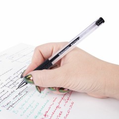 Ручка гелевая с грипом BRAUBERG "EXTRA GT NEEDLE", ЧЕРНАЯ, игольчатый узел 0,5 мм, линия 0,35 мм, 143918 Ручка гелевая с грипом BRAUBERG "EXTRA GT NEEDLE", ЧЕРНАЯ, игольчатый узел 0,5 мм, линия 0,35 мм, 143918 - фото 7