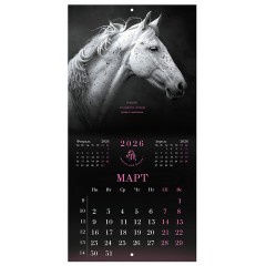 Календарь настенный перекидной 2026 г., BRAUBERG, 12 листов, 28,5х28,5 см, "Символ года", 116928 - фото 6