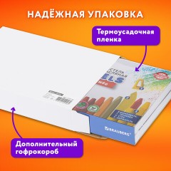 Пастель масляная восковые мелки утолщенные 72 цвета с точилкой, держателем и стеком, BRAUBERG PREMIUM, 272715 Пастель масляная восковые мелки утолщенные 72 цвета с точилкой, держателем и стеком, BRAUBERG PREMIUM, 272715 - фото 22