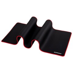 Коврик для мыши и клавиатуры большой SONNEN "BLACK TITAN XXL" 900х400х3 мм, черный, 513959 - фото 2