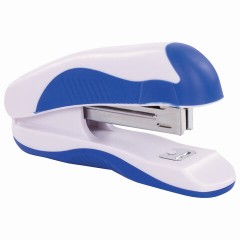 Степлер №10 BRAUBERG "JET PRO", до 12 листов, эргономичный, бело-синий, 228582 - фото 6