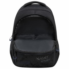 Рюкзак BRAUBERG CONCEPT универсальный, 2 отделения, светоотражающий принт, Night city, 45х30х18 см, 272582 Рюкзак BRAUBERG CONCEPT универсальный, 2 отделения, светоотражающий принт, Night city, 45х30х18 см, 272582 - фото 7