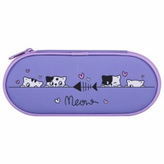 Пенал-футляр BRAUBERG, 1 отделение, органайзер, полиэстер, 22x9х5 см, "Meow", 272312 Пенал-футляр BRAUBERG, 1 отделение, органайзер, полиэстер, 22x9х5 см, "Meow", 272312 - фото 3