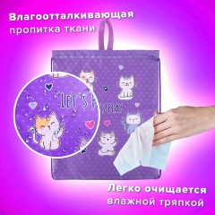 Мешок для обуви BRAUBERG KIDS, с петлей, 42х34 см, "Playing kittens", 272413 Мешок для обуви BRAUBERG KIDS, с петлей, 42х34 см, "Playing kittens", 272413 - фото 8