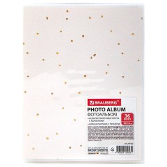 Фотоальбом BRAUBERG "Golden heart" на 36 фото 10х15 см, мягкая обложка, 391433 - фото 5