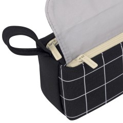Пенал мягкий BRAUBERG, 1 отделение, карман на липучке, значок, 22х10х6 см, "Black checkered", 273579 Пенал мягкий BRAUBERG, 1 отделение, карман на липучке, значок, 22х10х6 см, "Black checkered", 273579 - фото 5