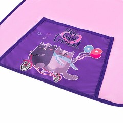 Накидка фартук с нарукавниками для труда ПИФАГОР, 1 карман, 46х54 см, "Bike cats", 272456 Накидка фартук с нарукавниками для труда ПИФАГОР, 1 карман, 46х54 см, "Bike cats", 272456 - фото 3