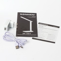 Настольная лампа / светильник SONNEN BR-889, на подставке, светодиодная, 8 Вт, белый, 236662 Настольная лампа / светильник SONNEN BR-889, на подставке, светодиодная, 8 Вт, белый, 236662 - фото 8