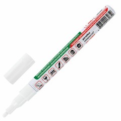Маркер-краска лаковый (paint marker) 2 мм, БЕЛЫЙ, БЕЗ КСИЛОЛА (без запаха), алюминий, BRAUBERG PROFESSIONAL, 150869 Маркер-краска лаковый (paint marker) 2 мм, БЕЛЫЙ, БЕЗ КСИЛОЛА (без запаха), алюминий, BRAUBERG PROFESSIONAL, 150869 - фото 2