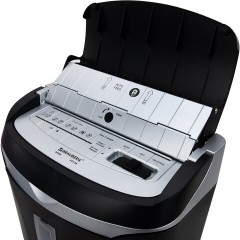 Уничтожитель (шредер) с автоподачей BRAUBERG AUTO FEED OF-50X, CD, 4 уровень секретности, 4х35 мм, 50 листов, 17 литров, 533139 - фото 9