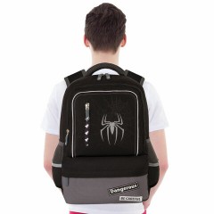 Рюкзак BRAUBERG STAR, 1 отделение, 5 карманов, "Spider", черный, 40х29х13 см, 229978 Рюкзак BRAUBERG STAR, 1 отделение, 5 карманов, "Spider", черный, 40х29х13 см, 229978 - фото 7