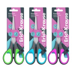 Ножницы ERICH KRAUSE "EasyCut+", 17 см, ассорти, блистер, 35099 - фото 2