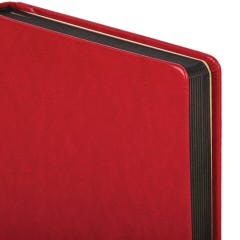 Скетчбук, слоновая кость 140 г/м2 130х210 мм, 80 л., КОЖЗАМ, застежка металл, BRAUBERG ART CLASSIC, "Inspiration", под кожу, красный, 116466 Скетчбук, слоновая кость 140 г/м2 130х210 мм, 80 л., КОЖЗАМ, застежка металл, BRAUBERG ART CLASSIC, "Inspiration", под кожу, красный, 116466 - фото 7