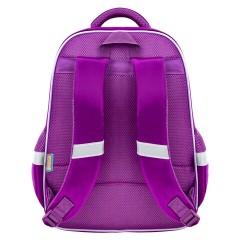 Рюкзак SNOOBAG (СНУБЭГ) FLOSSY, 2 отделения, 3 кармана, "Мечтатель", объемный дизайн, 40х28х18 см, 274441 - фото 4