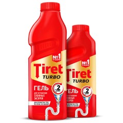 Средство для прочистки канализационных труб 500 мл, TIRET (Тирет) "Turbo", гель, 8147369 Средство для прочистки канализационных труб 500 мл, TIRET (Тирет) "Turbo", гель, 8147369 - фото 10