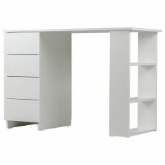 Стол письменный/компьютерный BRABIX "Scandi CD-016", 1100х500х750 мм, 4 ящика, белый, 641891, ЦБ013707-1 - фото 7