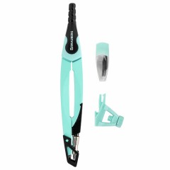 Готовальня BRAUBERG ULTRA, 4 предмета: циркуль 135 мм, запасной грифель, насадка, мятный цвет, 210824 Готовальня BRAUBERG ULTRA, 4 предмета: циркуль 135 мм, запасной грифель, насадка, мятный цвет, 210824 - фото 3