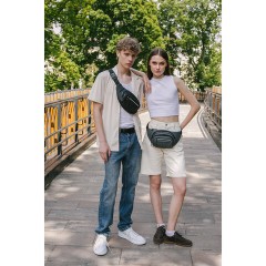 Сумка на пояс HEIKKI PROMPT (ХЕЙКИ), 2 отделения, регулируемый ремень, светоотражающие элементы, черная, 35х14х4см, 273922 - фото 11