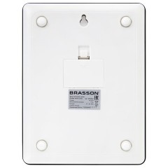 Весы кухонные УМНЫЕ BRASSON (БРАССОН) KS-22D, до 10 кг, КБЖУ, приложение, стекло, черные, 458446 - фото 4