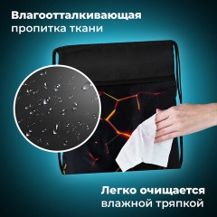 Мешок для обуви BRAUBERG БОЛЬШОЙ, с ручкой, карман на молнии, сетка, 49х41 см, "Keep out", 272405 Мешок для обуви BRAUBERG БОЛЬШОЙ, с ручкой, карман на молнии, сетка, 49х41 см, "Keep out", 272405 - фото 8