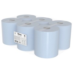 Бумага протирочная с центральной вытяжкой 175 метров VEIRO (M4) COMFORT, 2-слойная, КОМПЛЕКТ 6 рулонов, WP203 - фото 4