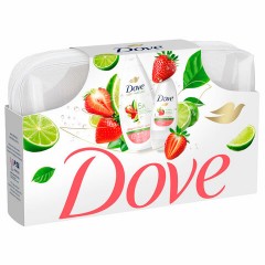 Подарочный набор DOVE "Клубника и лайм": крем-гель для душа 250 мл + антиперспирант шариковый 50 мл Подарочный набор DOVE "Клубника и лайм": крем-гель для душа 250 мл + антиперспирант шариковый 50 мл - фото 5