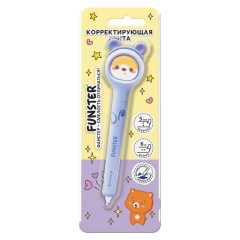 Корректирующая лента FUNSTER (ФАНСТЕР) "Милые зверята", 5 мм x 6 м, ассорти, в блистере, 273982 - фото 7