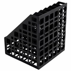 Лоток вертикальный для бумаг BRAUBERG "ULTRA", 240 мм, 6 отделений, сетчатый, сборный, черный, 238251 Лоток вертикальный для бумаг BRAUBERG "ULTRA", 240 мм, 6 отделений, сетчатый, сборный, черный, 238251 - фото 3