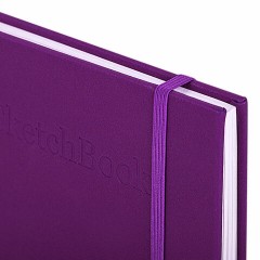 Скетчбук для графики и маркеров, "БРИСТОЛЬ" 200 г/м2, 140х210 мм, 32 листа, КОЖЗАМ, BRAUBERG ART PREMIERE, Сиреневый, 115098 Скетчбук для графики и маркеров, "БРИСТОЛЬ" 200 г/м2, 140х210 мм, 32 листа, КОЖЗАМ, BRAUBERG ART PREMIERE, Сиреневый, 115098 - фото 4