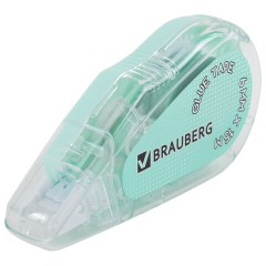 Клей-лента BRAUBERG MAXI, 6 мм х 15 м, корпус зеленый, блистер, 273029 - фото 3