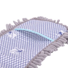 Насадка МОП плоская для швабры/держателя 42 см, карманы, ворсистая микрофибра, LAIMA HOME, 606799 - фото 6