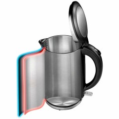 Чайник GORENJE K15DWS, 1,5 л, 2200 Вт, закрытый нагревательный элемент, металл, 740214 Чайник GORENJE K15DWS, 1,5 л, 2200 Вт, закрытый нагревательный элемент, металл, 740214 - фото 5