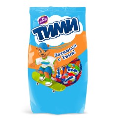 Конфеты желейные KONTI "Timi" Mix со вкусами яблока, апельсина и малины, 1000 г, пакет, 15880 - фото 3