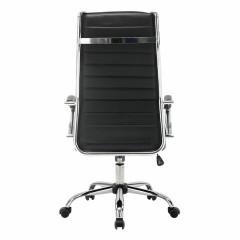 Кресло офисное BRABIX "Style EX-528", экокожа, хром, черное, 531947 Кресло офисное BRABIX "Style EX-528", экокожа, хром, черное, 531947 - фото 6
